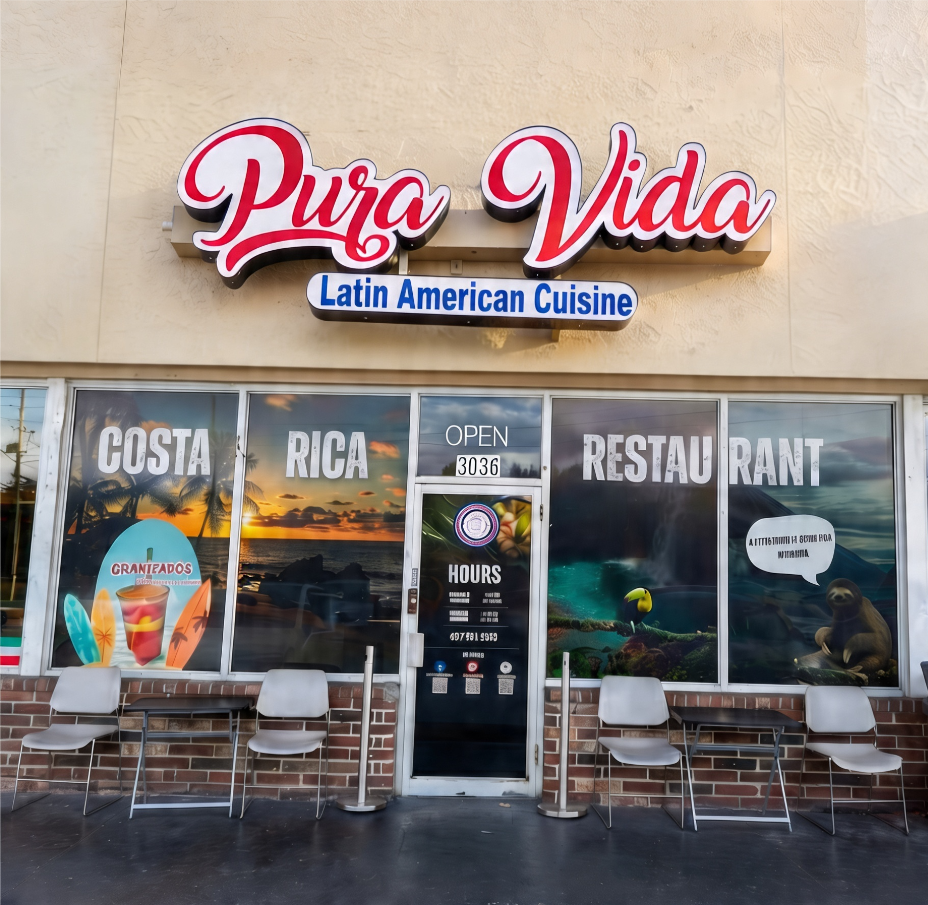 Pura Vida Grill - Orlando FL entrance